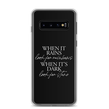 Samsung Galaxy S10 When it rains, look for rainbows (Quotes) Samsung Case by Design Express