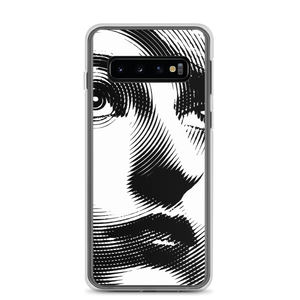 Samsung Galaxy S10 Face Art Black & White Samsung Case by Design Express