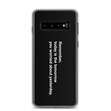 Samsung Galaxy S10 Remember Quotes Samsung Case by Design Express