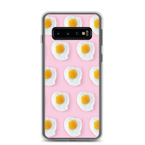 Samsung Galaxy S10 Pink Eggs Pattern Samsung Case by Design Express