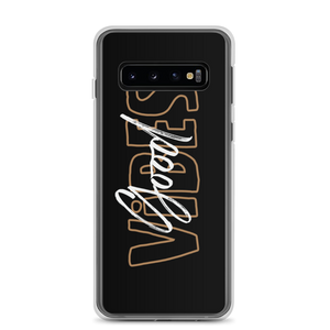 Samsung Galaxy S10 Good Vibes Typo Samsung Case by Design Express