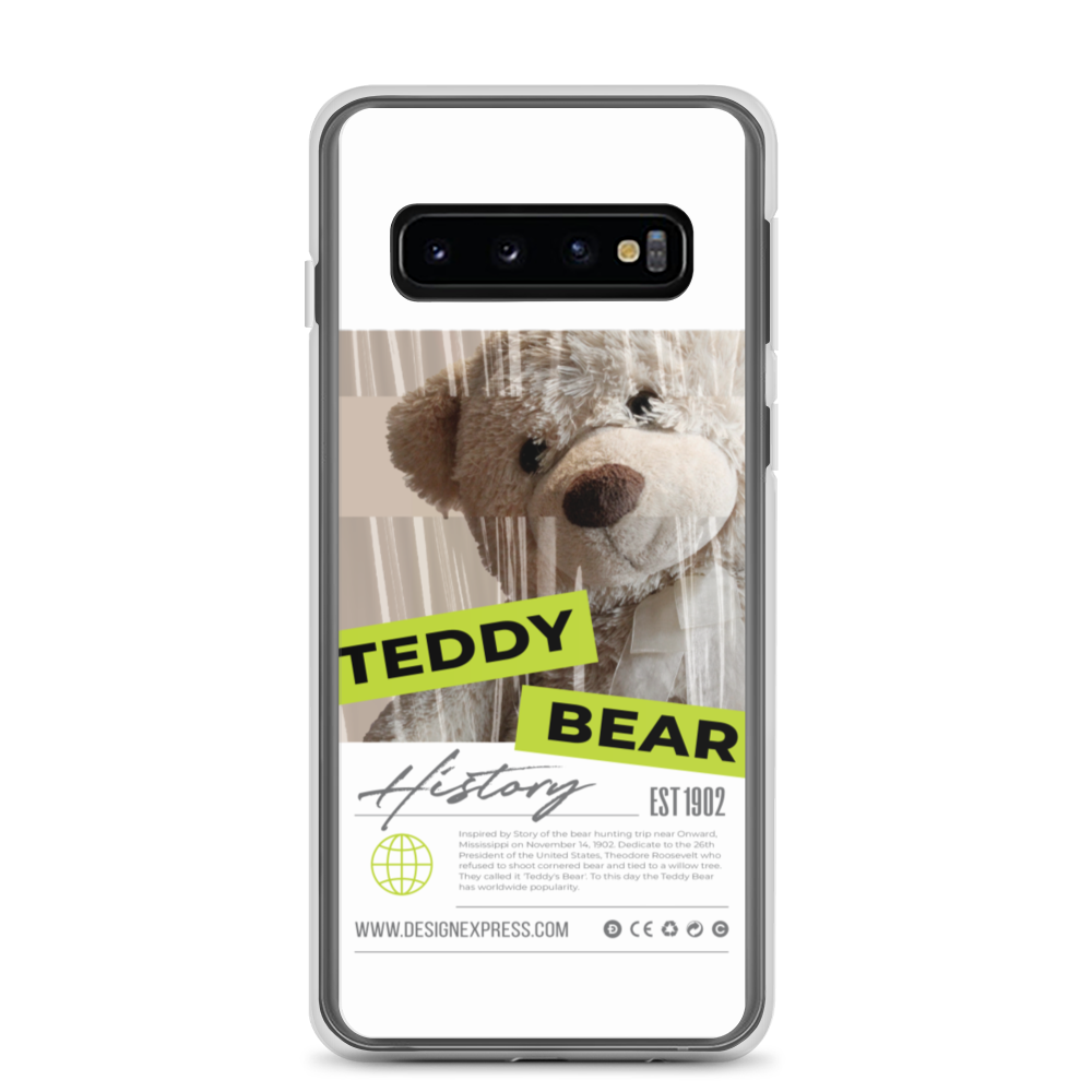 Samsung Galaxy S10 Teddy Bear Hystory Samsung Case by Design Express