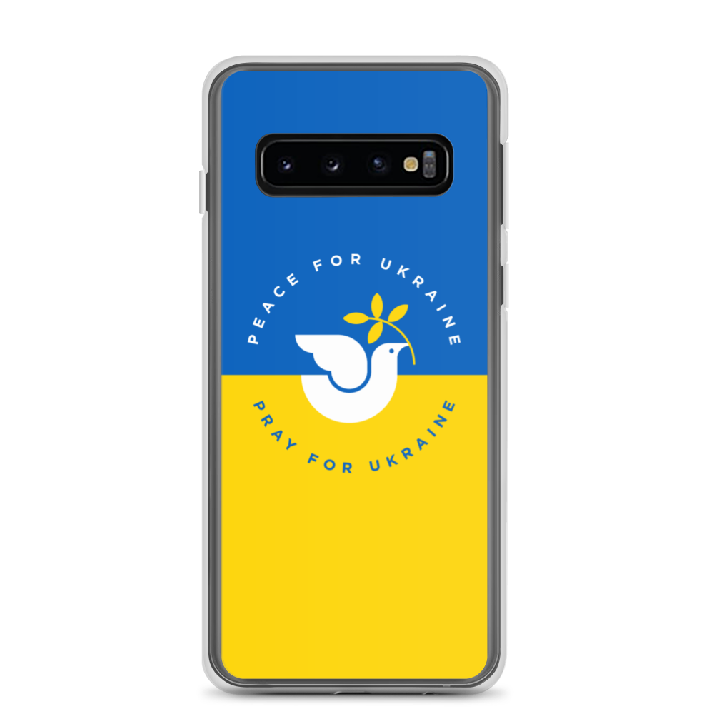 Samsung Galaxy S10 Peace For Ukraine Samsung Case by Design Express