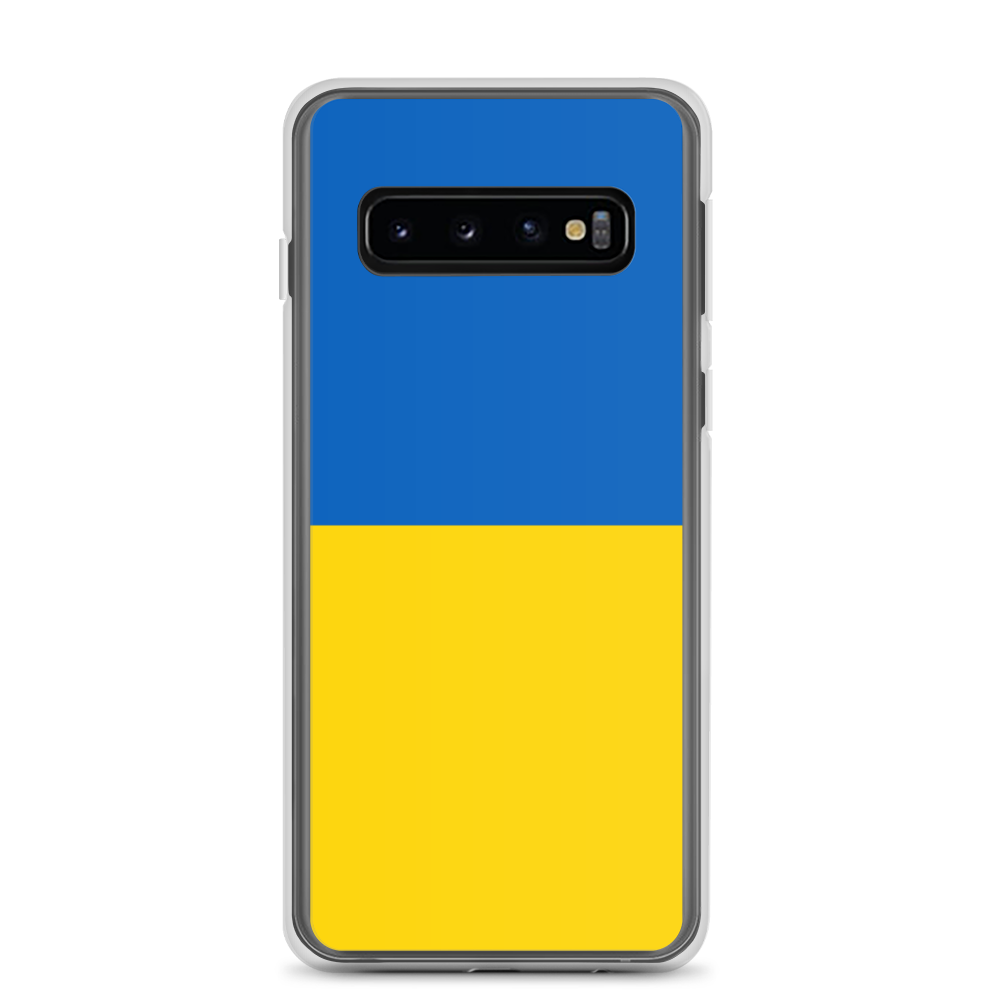 Samsung Galaxy S10 Ukraine Flag (Support Ukraine) Samsung Case by Design Express