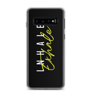 Inhale Exhale Clear Case for Samsung®