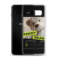 Teddy Bear Hystory Samsung Case Black by Design Express