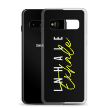 Inhale Exhale Clear Case for Samsung®