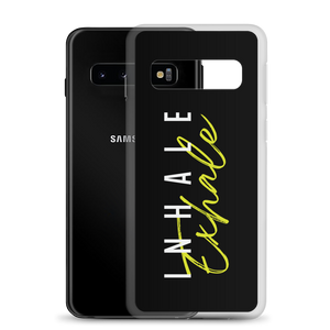 Inhale Exhale Clear Case for Samsung®