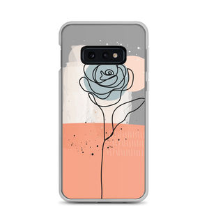 Samsung Galaxy S10e Soft Flower Line Samsung Case by Design Express