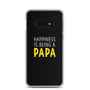 Samsung Galaxy S10e Happiness is Being a Papa (Funny) Samsung Case by Design Express