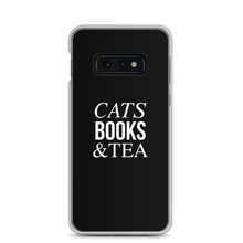 Samsung Galaxy S10e Cats Books Tea (Funny) Samsung Case by Design Express