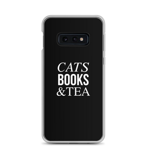 Samsung Galaxy S10e Cats Books Tea (Funny) Samsung Case by Design Express