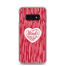 Samsung Galaxy S10e Made With Love (Heart) Samsung Case by Design Express