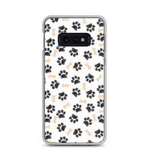 Samsung Galaxy S10e Dog Paws and Bones Pattern Samsung Case by Design Express