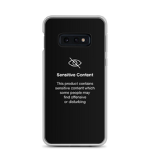 Samsung Galaxy S10e Sensitive Content (Funny) Samsung Case by Design Express