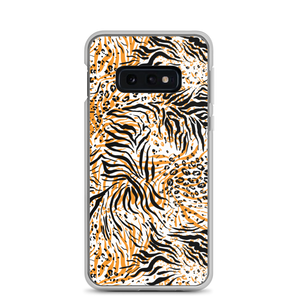 Samsung Galaxy S10e Tiger Seamless Pattern Samsung Case by Design Express