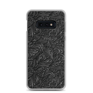 Samsung Galaxy S10e 3D Black Ornament Pattern Samsung Case by Design Express