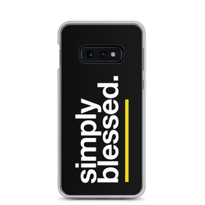 Samsung Galaxy S10e Simply Blessed (Sans) Samsung Case by Design Express
