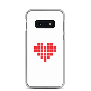 Samsung Galaxy S10e I Heart U Pixel Samsung Case by Design Express