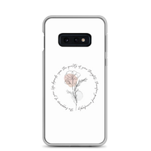 Samsung Galaxy S10e the happiness of your life deppends upon the quality of your thoughts Samsung Case by Design Express