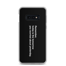 Samsung Galaxy S10e Remember Quotes Samsung Case by Design Express