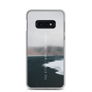 Samsung Galaxy S10e You attract what you vibrate Samsung Case by Design Express