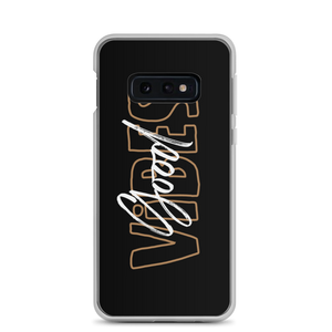 Samsung Galaxy S10e Good Vibes Typo Samsung Case by Design Express