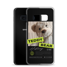 Teddy Bear Hystory Samsung Case Black by Design Express