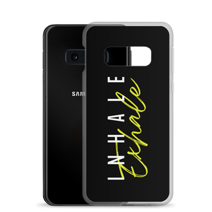 Inhale Exhale Clear Case for Samsung®