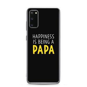 Samsung Galaxy S20 Happiness is Being a Papa (Funny) Samsung Case by Design Express