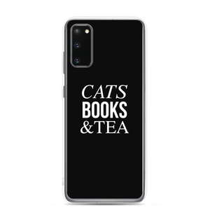 Samsung Galaxy S20 Cats Books Tea (Funny) Samsung Case by Design Express