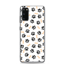 Samsung Galaxy S20 Dog Paws and Bones Pattern Samsung Case by Design Express