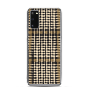 Samsung Galaxy S20 Herringbone Glen Plaid Pattern Samsung Case by Design Express