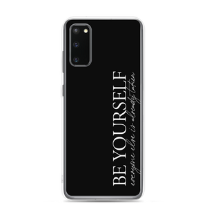 Samsung Galaxy S20 Be Yourself Quotes Samsung Case by Design Express