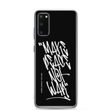 Samsung Galaxy S20 Make Peace Not War Vertical Graffiti (motivation) Samsung Case by Design Express