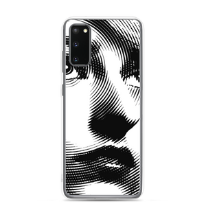 Samsung Galaxy S20 Face Art Black & White Samsung Case by Design Express