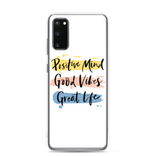 Samsung Galaxy S20 Positive Mind, Good Vibes, Great Life Samsung Case by Design Express