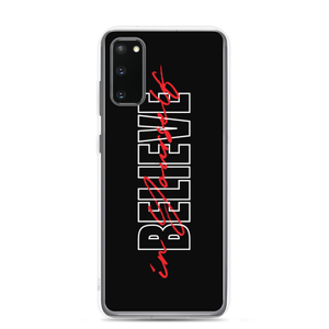 Samsung Galaxy S20 Believe in yourself Typography Samsung Case by Design Express
