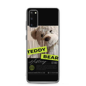 Samsung Galaxy S20 Teddy Bear Hystory Samsung Case Black by Design Express