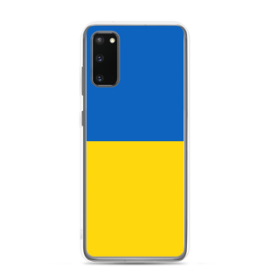 Samsung Galaxy S20 Ukraine Flag (Support Ukraine) Samsung Case by Design Express