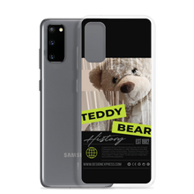 Teddy Bear Hystory Samsung Case Black by Design Express