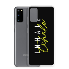 Inhale Exhale Clear Case for Samsung®