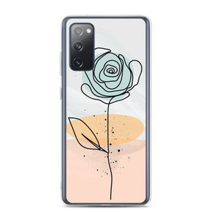 Samsung Galaxy S20 FE Pasty Flower Line Samsung Case by Design Express