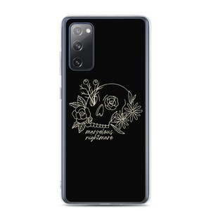 Samsung Galaxy S20 FE Marvelous Nightmare Flower Skull Samsung Case by Design Express