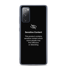 Samsung Galaxy S20 FE Sensitive Content (Funny) Samsung Case by Design Express