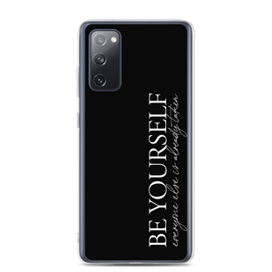 Samsung Galaxy S20 FE Be Yourself Quotes Samsung Case by Design Express