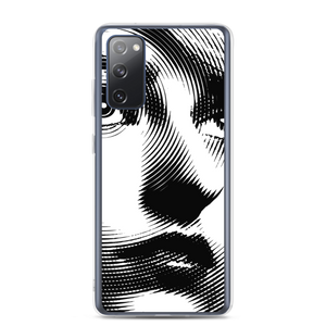 Samsung Galaxy S20 FE Face Art Black & White Samsung Case by Design Express