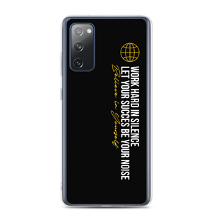 Samsung Galaxy S20 FE Work hard in silence Samsung Case by Design Express