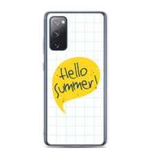 Samsung Galaxy S20 FE Hello Summer Yellow Samsung Case by Design Express