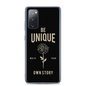 Samsung Galaxy S20 FE Be Unique, Write Your Own Story Samsung Case by Design Express